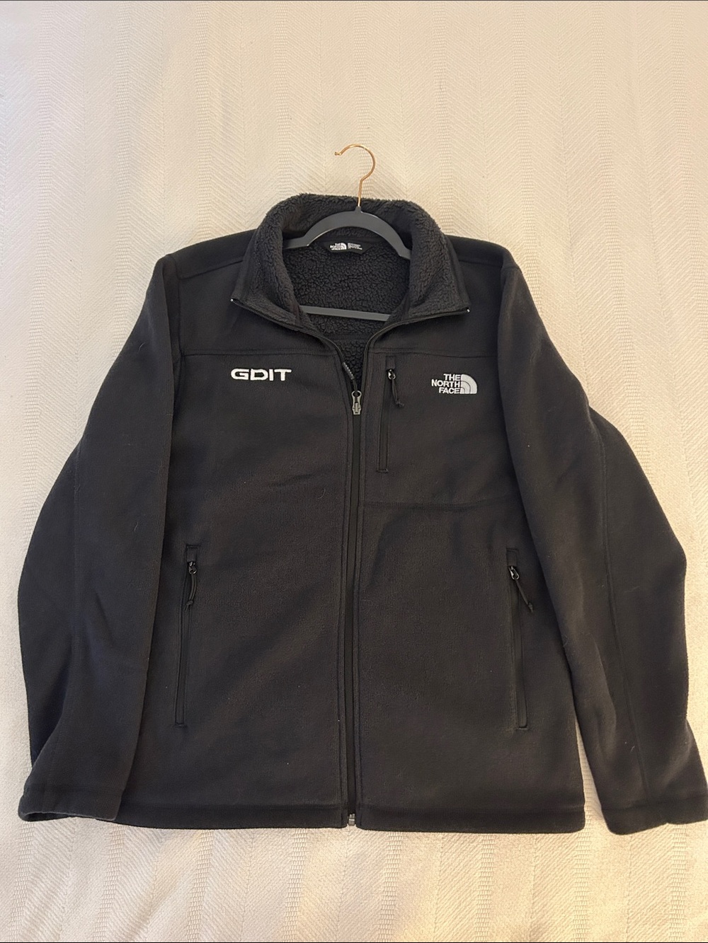 The North Face Men's Black Fleece Jacket